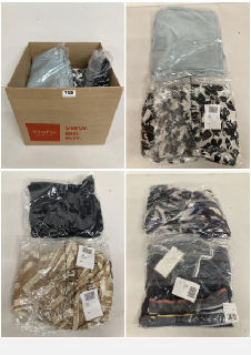 BOX OF PREMIUM CLOTHING IN VARIOUS SIZES & DESIGNS