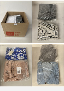 BOX OF PREMIUM CLOTHING IN VARIOUS SIZES & DESIGNS