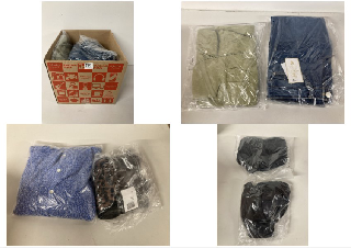 BOX OF PREMIUM CLOTHING IN VARIOUS SIZES & DESIGNS