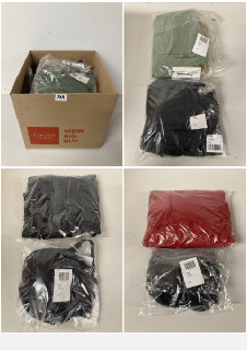 BOX OF PREMIUM CLOTHING IN VARIOUS SIZES & DESIGNS