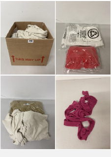 BOX OF PREMIUM DESIGNER CLOTHING IN VARIOUS SIZES & STYLES - APPROX RRP £250