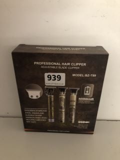 PROFESSIONAL HAIR CLIPPER WITH ADJUSTABLE BLADE CLIPPER