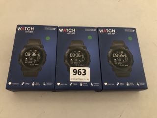 2 X SWEATPROOF SPORTS GEAR WATCH SMART