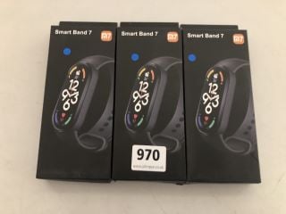 2 X M7 SMART BAND 7 IN BLUE