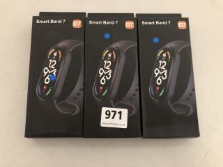 2 X M7 SMART BAND 7 IN BLUE