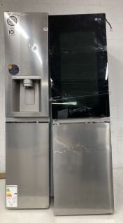 LG AMERICAN STYLE FRIDGE FREEZER WITH WATER AND ICE DISPENSER MODEL GSXV918SAC (LOOSE DOORS) RRP £1,599