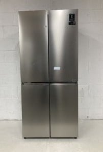 HISENSE AMERICAN STYLE FOUR DOOR FRIDGE FREEZER MODEL RQ5P470SAID RRP £899