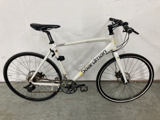 BOARDMAN COMP WHITE FRAME PUSH BICYCLE (VAT ONLY PAYABLE ON BUYERS PREMIUM) (MPSS03177105)