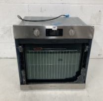 INDESIT SINGLE ELECTRIC OVEN MODEL IFW6340IXUK (SMASHED GLASS) RRP £178