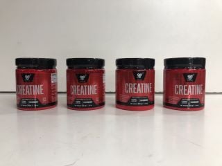 4 X TUBS OF CREATINE