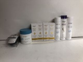 QUANTITY OF VARIOUS MEN'S AND WOMEN'S BEAUTY PRODUCTS