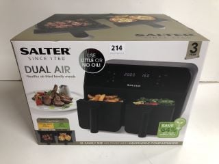 SALTER DUAL AIR FRYER