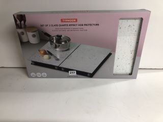 SET OF TWO TYPHOON HOB PROTECTORS