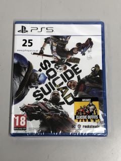 PS5 GAME THE SUICIDE SQUAD AGED 18+ ID REQUIRED (SEALED)