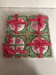 4 X HEATHCOTE AND IVORY BATH BOMB GIFT SETS