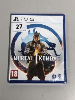 PS5 GAME MORTAL COMBAT 1 AGED 18+ ID REQUIRED (SEALED)