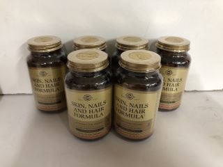 6 BOTTLES OF OMEGA-3 FOOD SUPPLEMENT CAPSULES