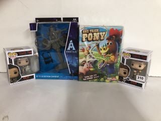 TOYS AND GAMES TO INCLUDE POP! VINYL FIGURES