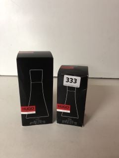 2 X HUGO BOSS DEEP RED EAU DE PARFUM