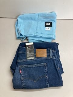 2 X CLOTHING ITEMS TO INC LEVIS 721 JEANS SIZE 16