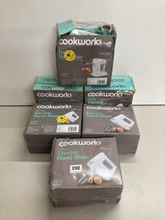 COOK WORKS KITCHEN APPLIANCES TO INCLUDE HAND MIXERS