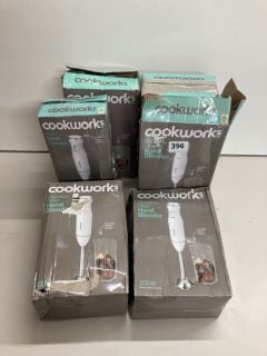 6 X COOK WORKS HAND BLENDERS