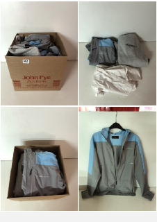 BOX OF MEN'S AND WOMEN'S VARIOUS CLOTHING UNSEALED