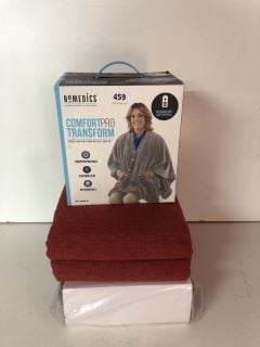 HOMEWARES TO INCLUDE A HOMEDICS COMFORT PRO FLEECE