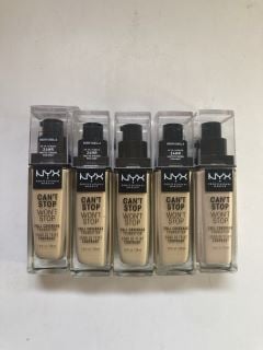 VARIOUS L'ORÉAL TRUE MATCH FOUNDATION