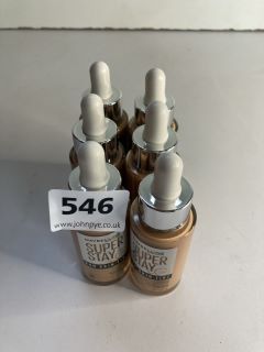 5 X MAYBELLINE SUPER STAY SKIN TINT