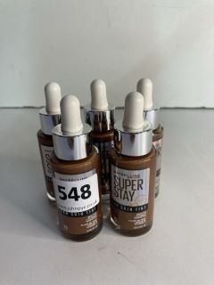 5 X MAYBELLINE SUPER STAY SKIN TINT