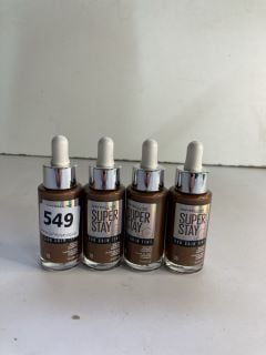 5 X MAYBELLINE SUPER STAY SKIN TINT