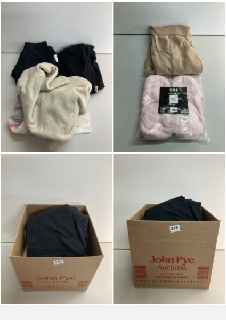 BOX OF MEN'S AND WOMEN'S VARIOUS CLOTHING UNSEALED