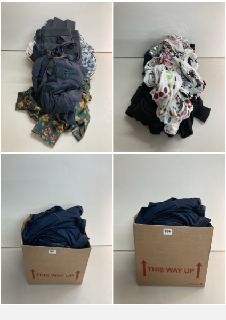 BOX OF MEN'S AND WOMEN'S VARIOUS CLOTHING UNSEALED