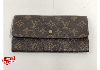 LOUIS VUITTON MONOGRAM WALLET (VAT ONLY PAYABLE ON BUYERS PREMIUM)