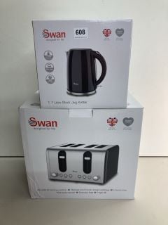 SWAN KETTLE AND A TOASTER