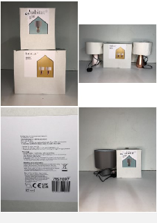 VARIOUS HABITAT HOME LIGHTING