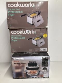 6 X COOK WORKS PROFESSIONAL FRYERS