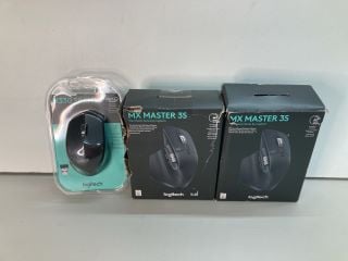 3 X LOGITECH MICE TO INC MX MASTER 35