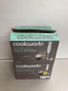 VARIOUS COOK WORKS BLENDERS