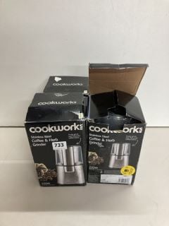 VARIOUS COOK WORKS BLENDERS