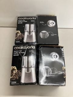 COOK WORKS COFFEE AND HERB GRINDERS