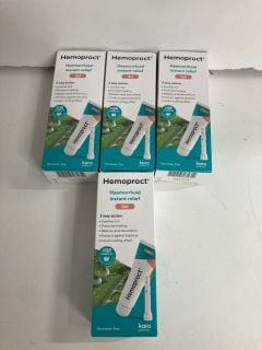 BOX OF HEMOPROCT INSTANT HAEMORRHOID RELIEF