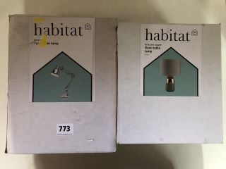 QTY OF HABITAT HOUSEHOLD LIGHTING