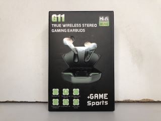 G11 TRUE WIRELESS SYSTEM GAMING EARBUDS