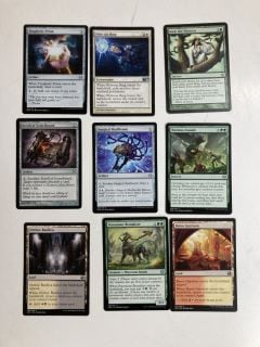 BOX OF VARIOUS MAGIC THE GATHERING CARDS