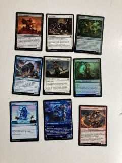 BOX OF VARIOUS MAGIC THE GATHERING CARDS