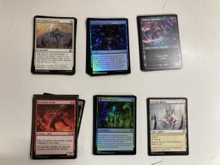 BOX OF VARIOUS MAGIC THE GATHERING CARDS