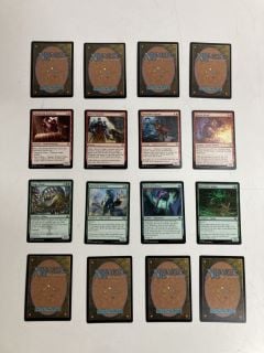 BOX OF VARIOUS MAGIC THE GATHERING CARDS