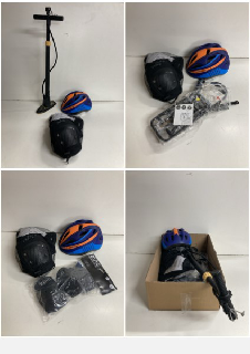 BOX OF CYCLE HELMETS